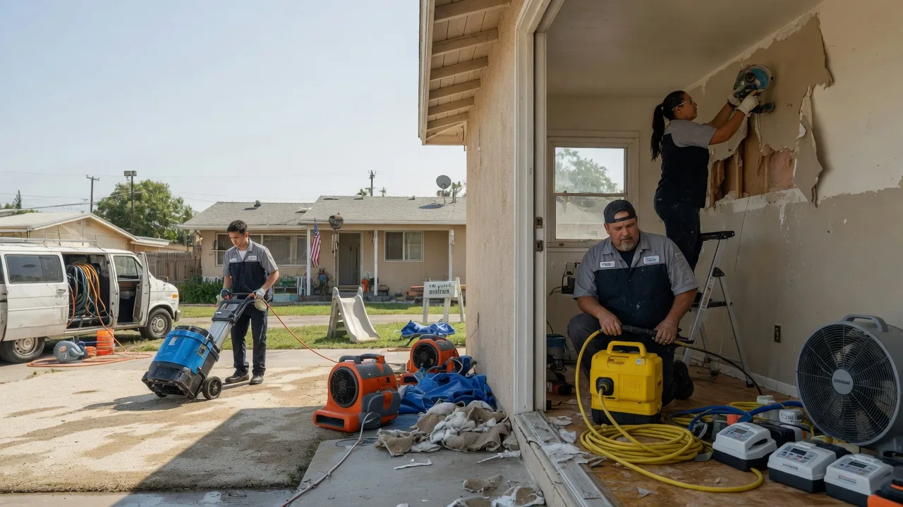 Water Damage Restoration in Pecos, TX near me
